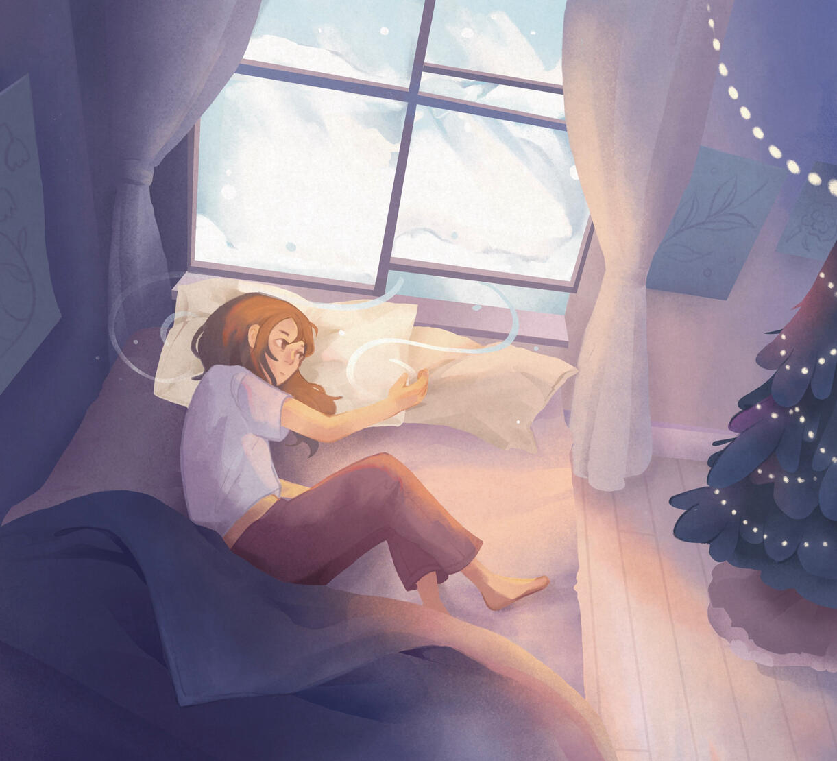 First Winter in a New Apartment